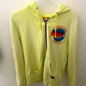Aviator nation zip up hoodie